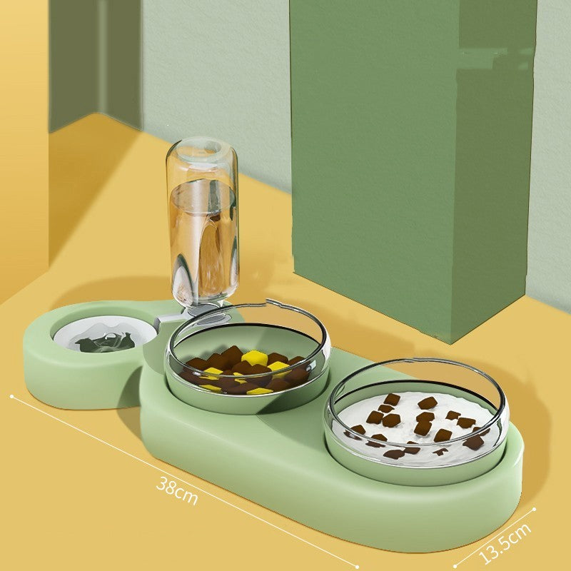 Automatic Pet Feeder - Rice and Water Bowls for Cats and Dogs - Image 2