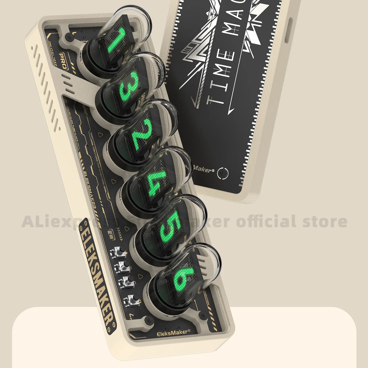 EleksMaker EleksTube IPS PR1 PR2 6-Bit IPS Retro Glows Analog Nixie Tube elekstube clock - Image 7