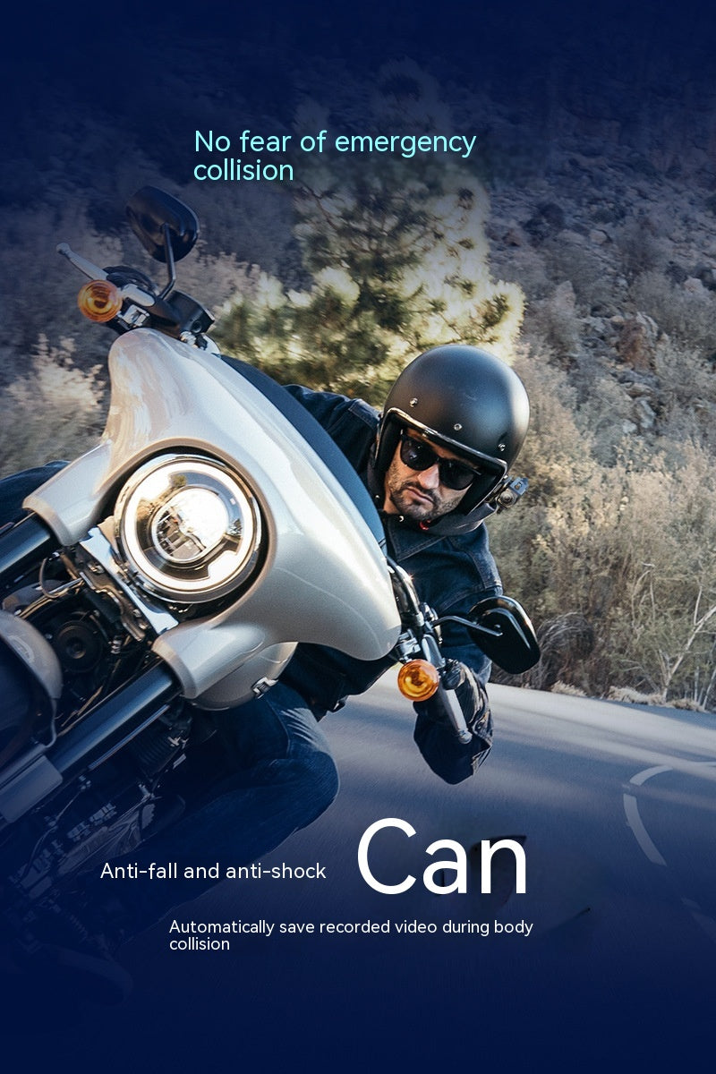 Motorcycle Helmet Intercom Bluetooth Headset Driving Recorder R3 - Image 14