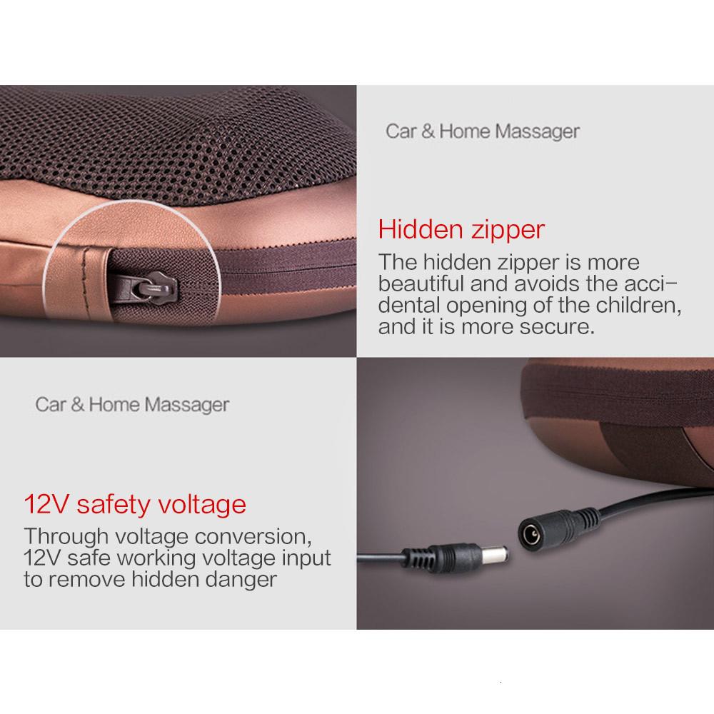 Portable 4 heads Massage Pillow - Image 4