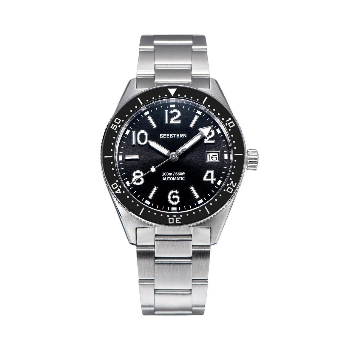 S434 Diver Watch Men Automatic NH35A Movement BGW9 Luminous Mechanical Wristwatches 20ATM Waterproof Sapphire Deployment Buckle - Image 11