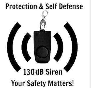 Self Defence Personal Alarm Keychain with LED Light - Image 3